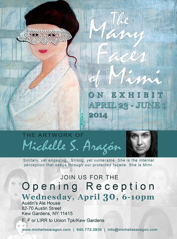 Michelle Aragon-Ale House Exhibition Flyer